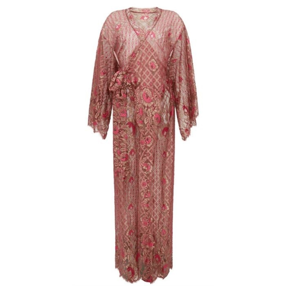 Agent Provocateur Lysianne Dressing gown lace